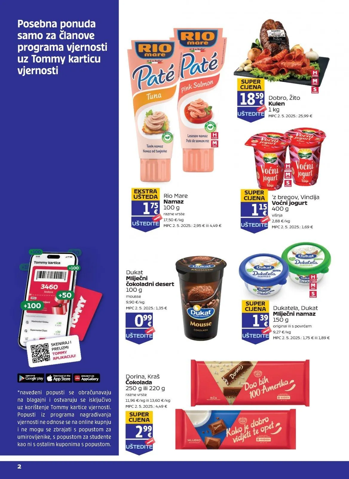 Katalog Tommy katalog do 27.05.2026 od 21. svibnja do 27. svibnja 2026. - Pregled Stranica 2