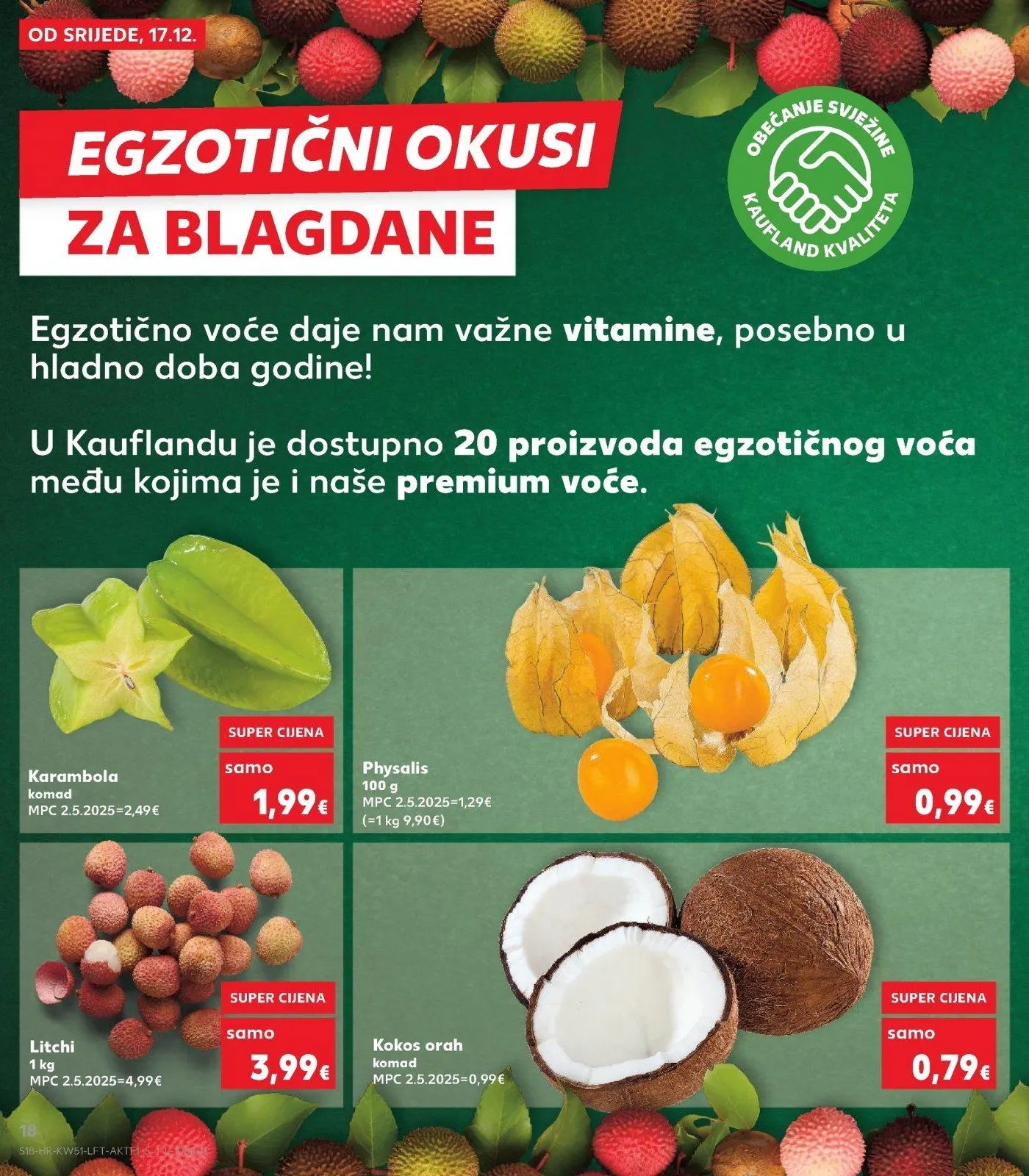Katalog Kaufland katalog do 26.12.2025 od 17. prosinca do 26. prosinca 2025. - Pregled Stranica 18