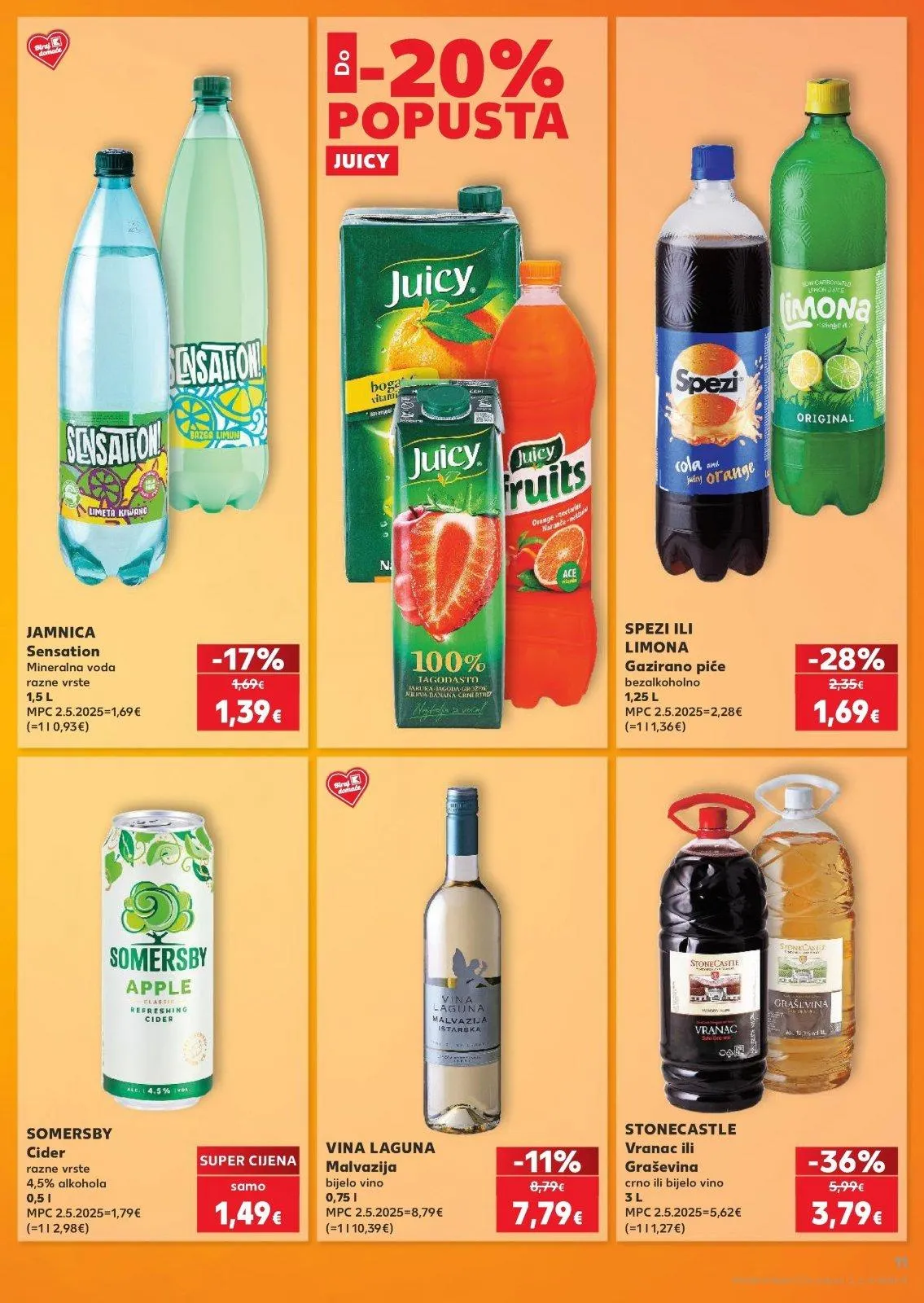 Katalog Kaufland katalog do 02.06.2026 od 27. svibnja do 2. lipnja 2026. - Pregled Stranica 11