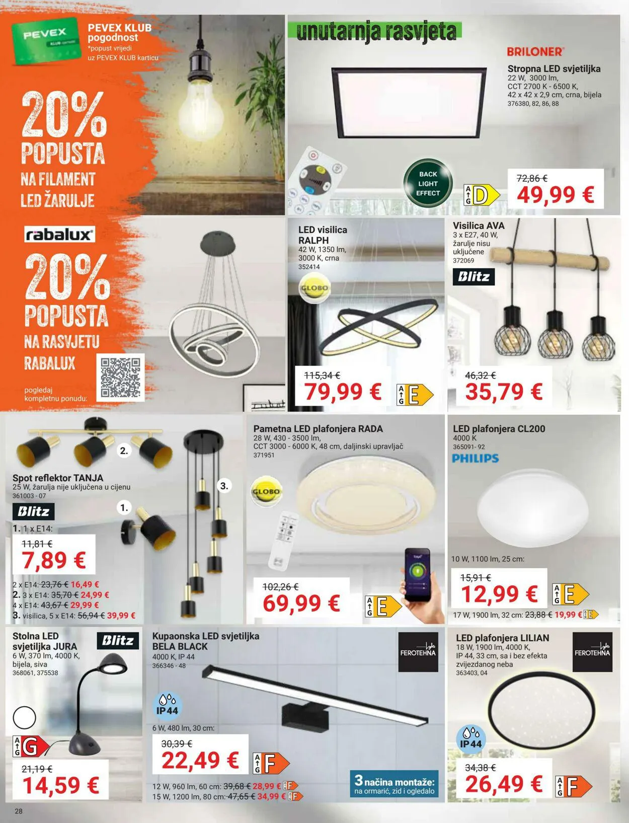 Katalog Pevex od 1. veljače do 26. veljače 2024. - Pregled Stranica 28