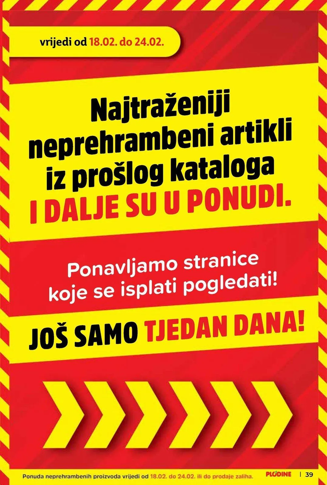Katalog Plodine katalog do 24.02.2026 od 19. veljače do 24. veljače 2026. - Pregled Stranica 39