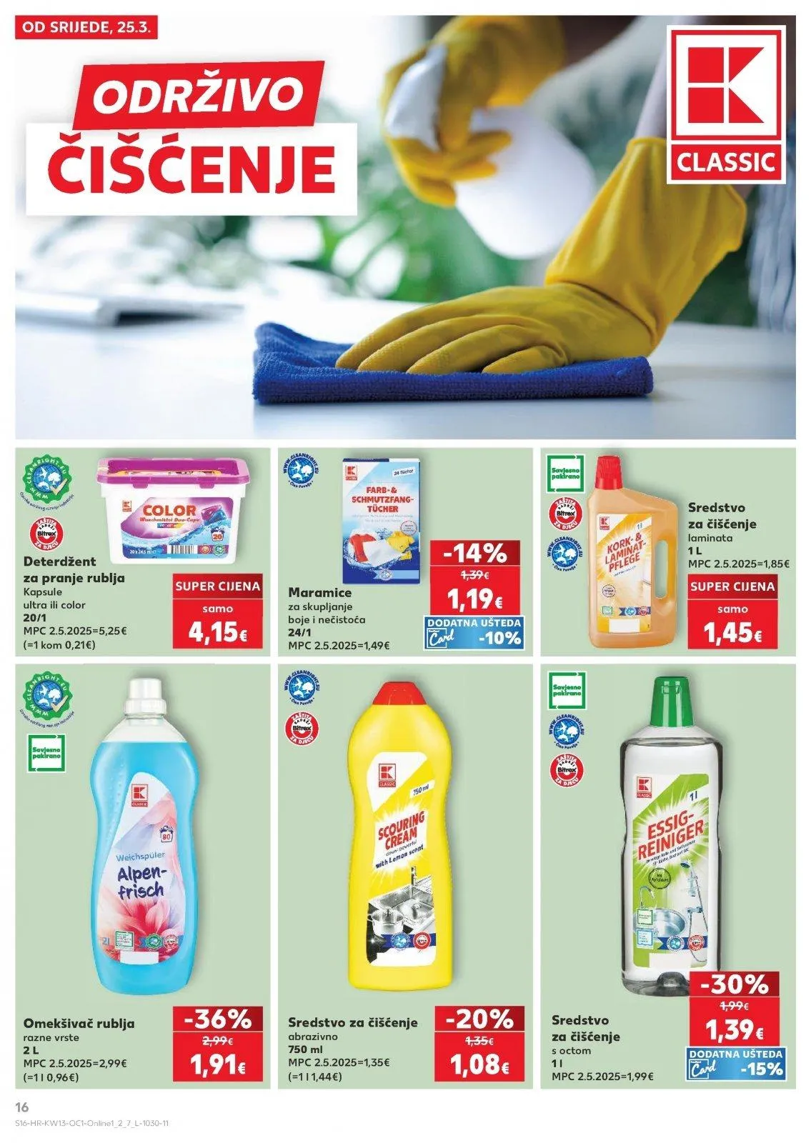 Katalog Kaufland katalog do 31.03.2026 od 25. ožujka do 31. ožujka 2026. - Pregled Stranica 16