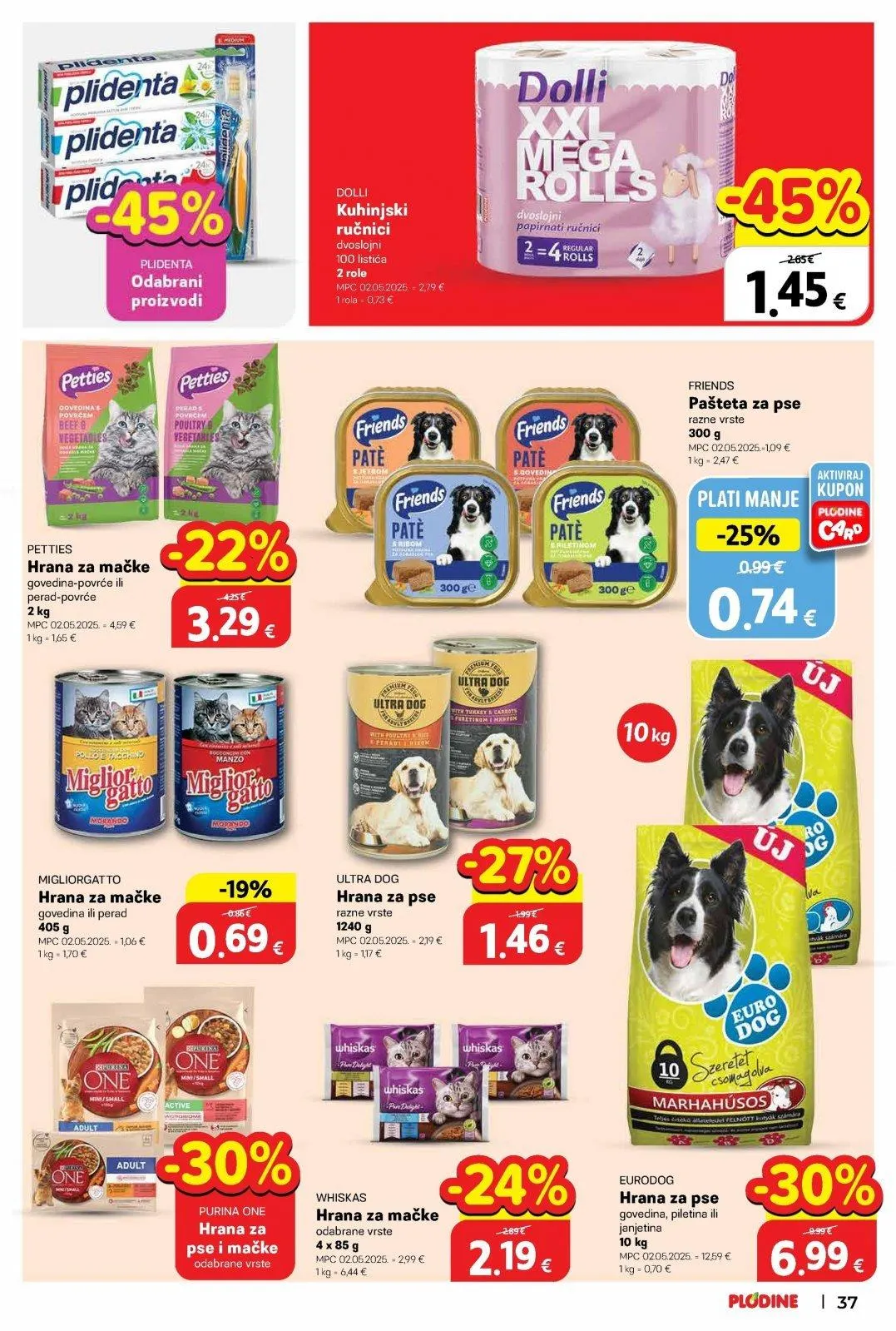 Katalog Plodine katalog do 02.06.2026 od 28. svibnja do 2. lipnja 2026. - Pregled Stranica 37