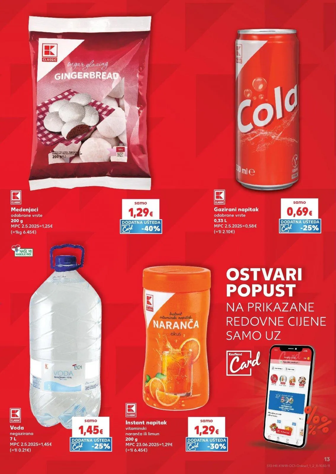 Katalog Kaufland katalog do 05.05.2026 od 29. travnja do 5. svibnja 2026. - Pregled Stranica 13