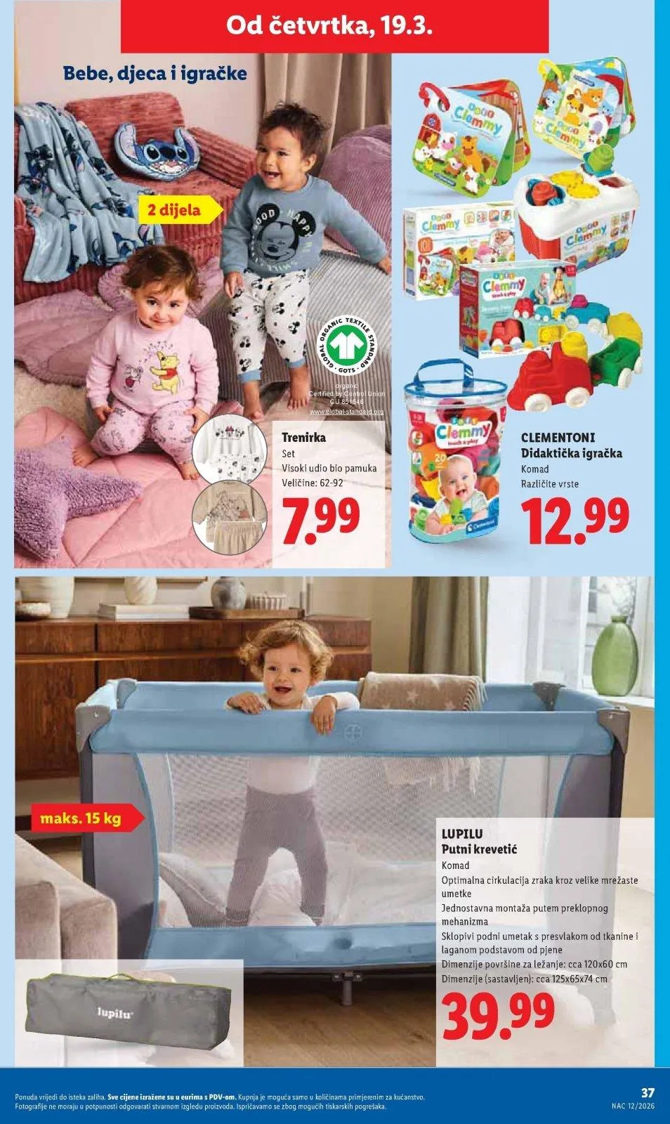 Katalog Lidl katalog do 22.03.2026 od 12. ožujka do 22. ožujka 2026. - Pregled Stranica 37