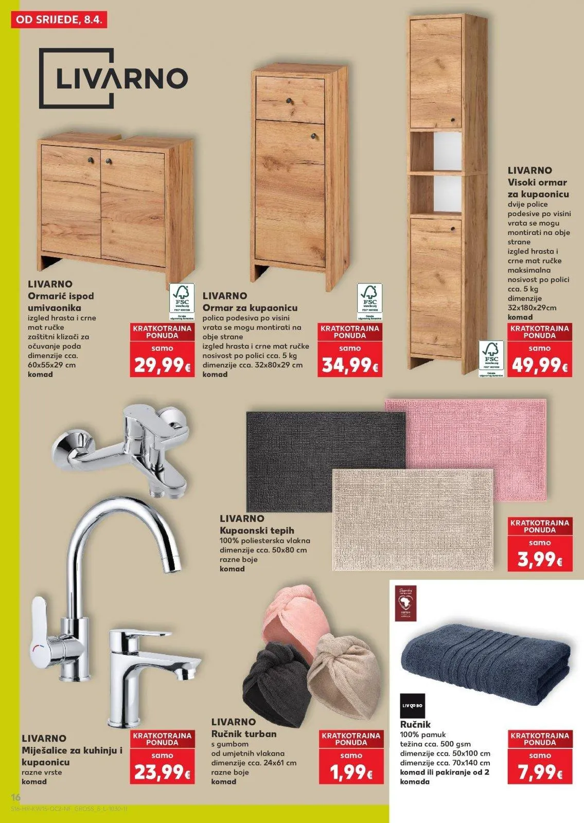 Katalog Kaufland katalog do 14.04.2026 od 8. travnja do 14. travnja 2026. - Pregled Stranica 16