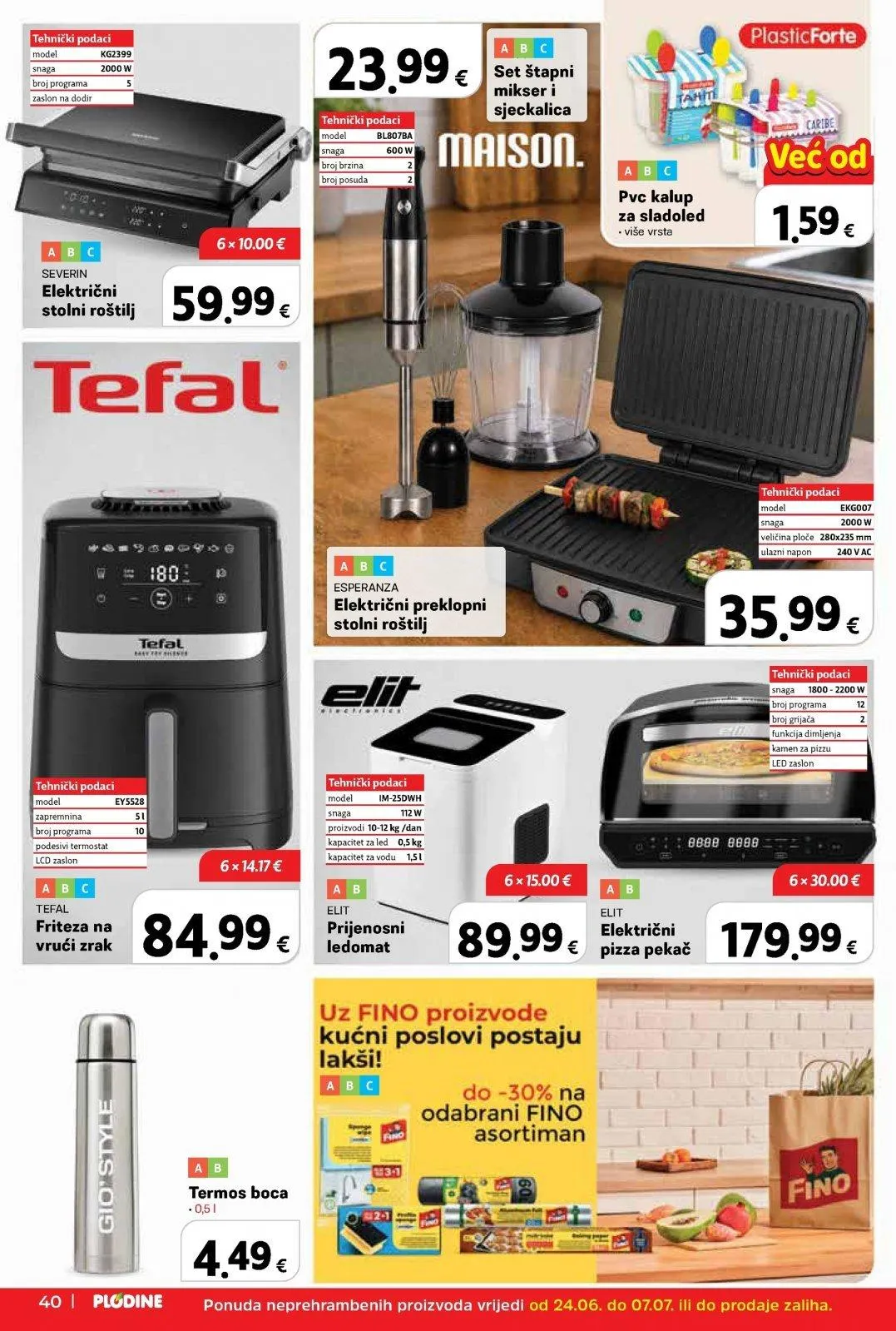 Katalog Plodine katalog do 30.06.2026 od 26. lipnja do 30. lipnja 2026. - Pregled Stranica 40