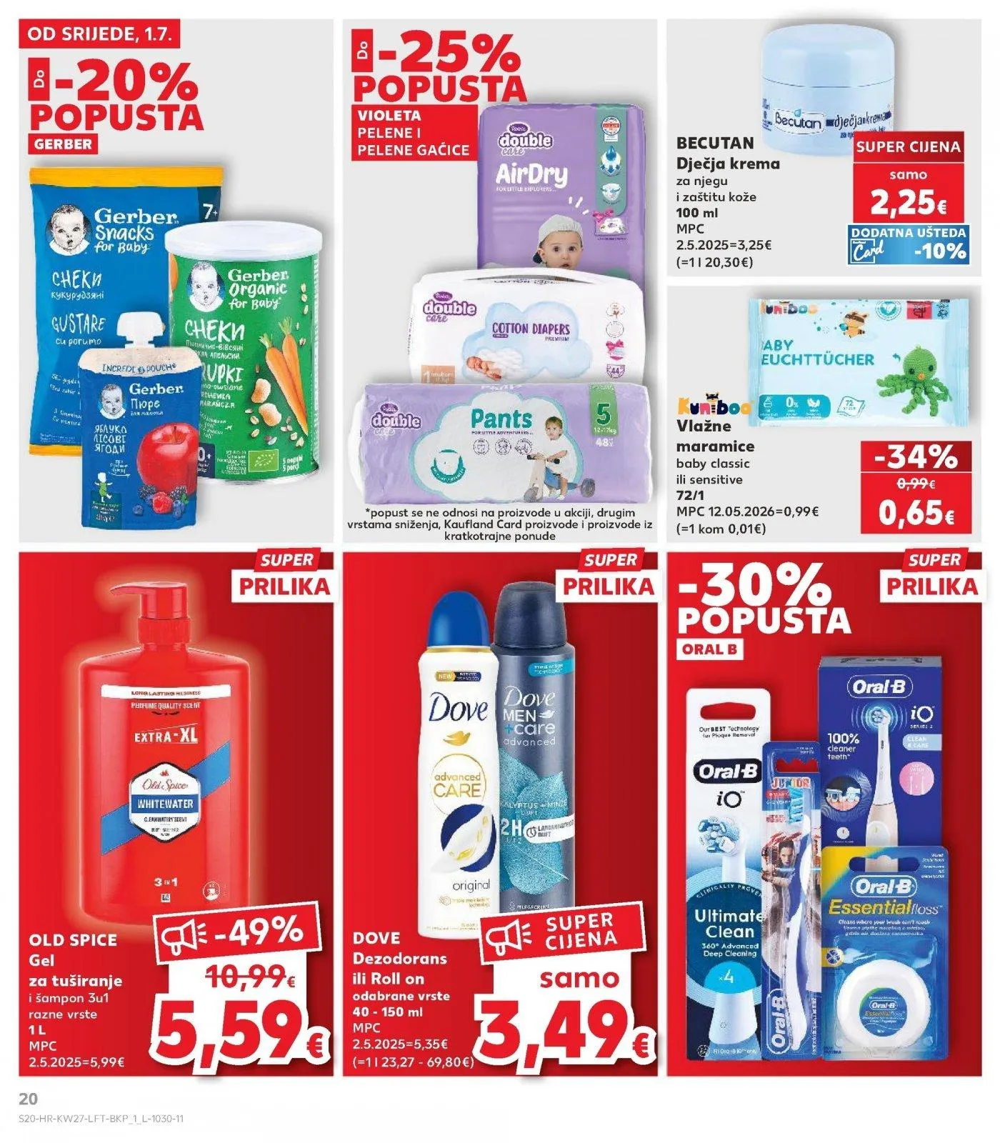 Katalog Kaufland katalog do 07.07.2026 od 1. srpnja do 7. srpnja 2026. - Pregled Stranica 20