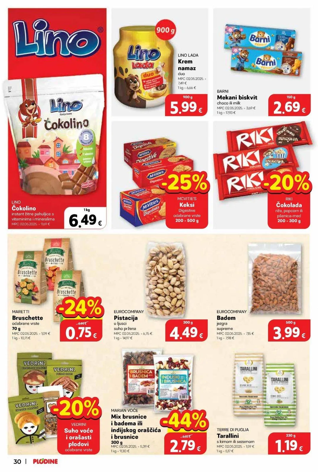 Katalog Plodine katalog do 16.06.2026 od 9. lipnja do 16. lipnja 2026. - Pregled Stranica 30