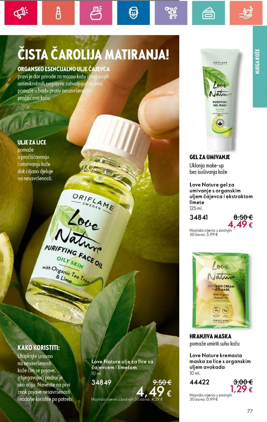 Katalog Oriflame katalog do 11.09.2024 od 29. kolovoza do 11. rujna 2024. - Pregled Stranica 77