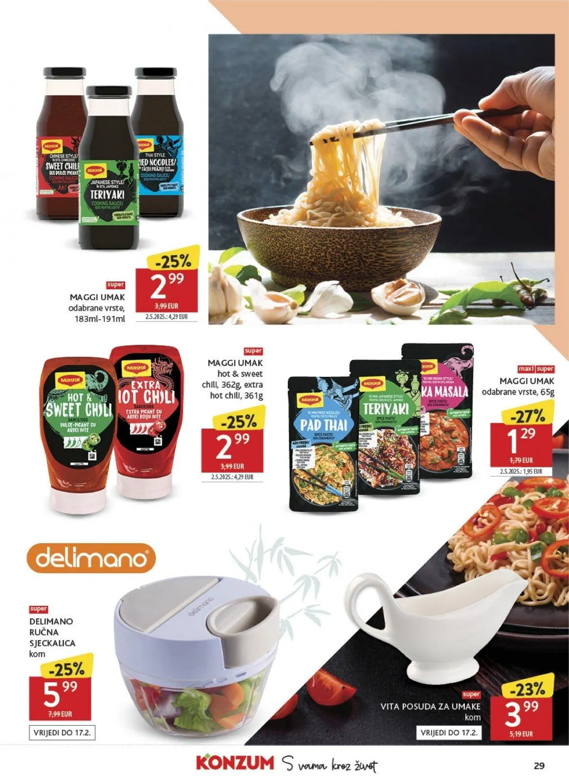Katalog Konzum katalog do 17.02.2026 od 12. veljače do 17. veljače 2026. - Pregled Stranica 29