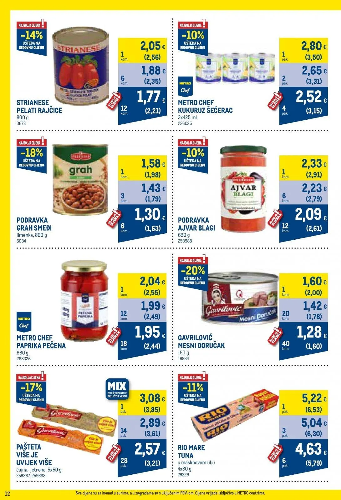 Katalog Metro katalog do 01.07.2026 od 9. lipnja do 1. srpnja 2026. - Pregled Stranica 12
