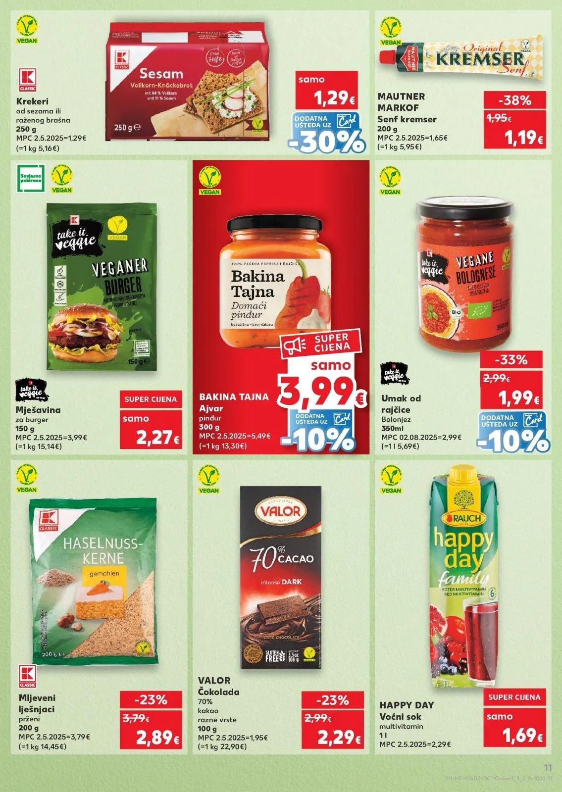 Katalog Kaufland katalog do 20.01.2026 od 14. siječnja do 20. siječnja 2026. - Pregled Stranica 11