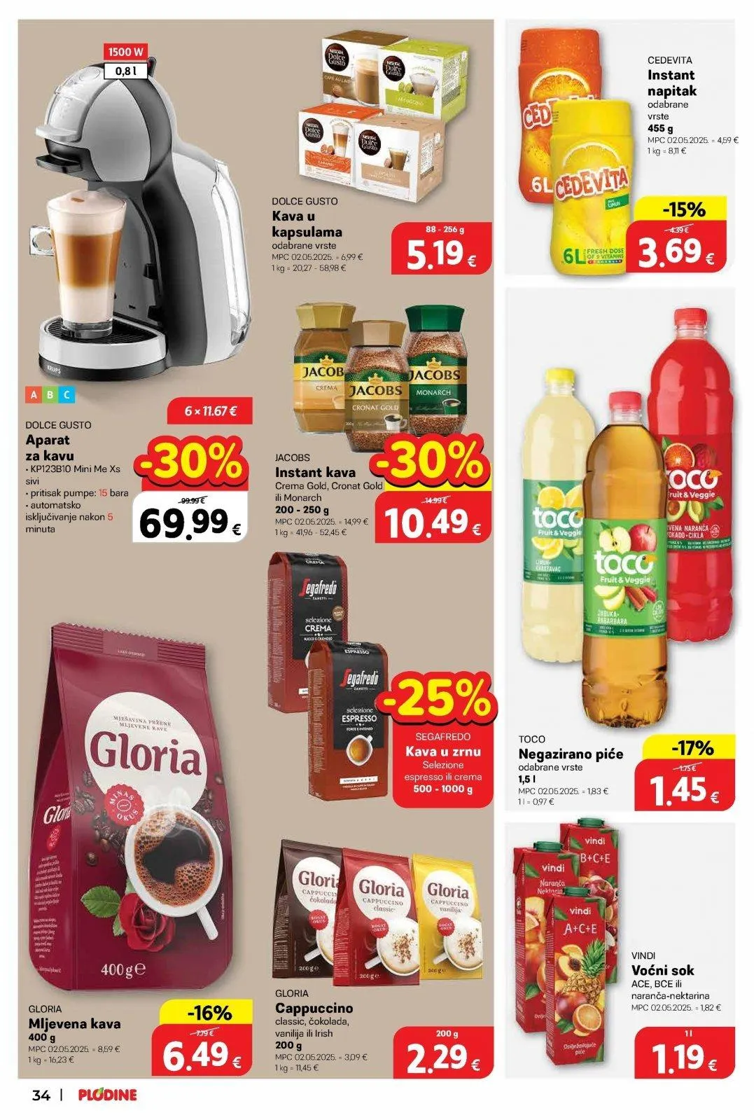 Katalog Plodine katalog do 26.05.2026 od 20. svibnja do 26. svibnja 2026. - Pregled Stranica 36