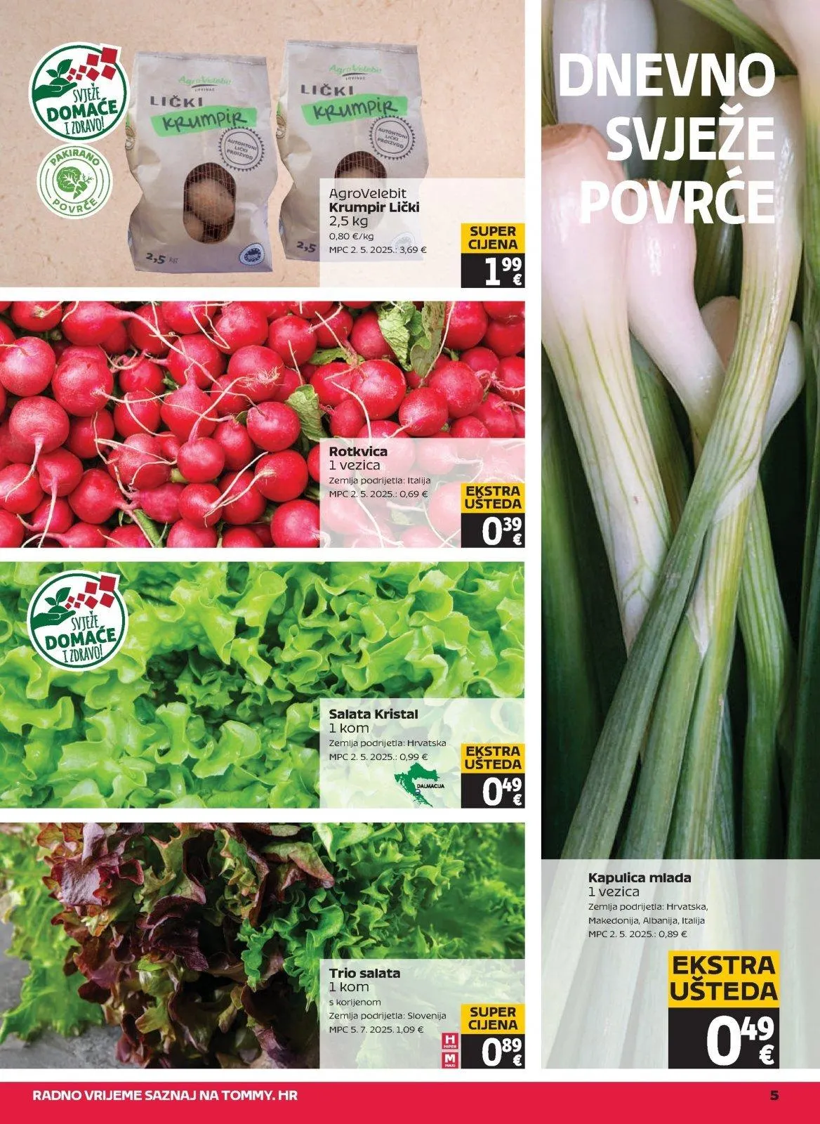 Katalog Tommy katalog do 08.04.2026 od 2. travnja do 8. travnja 2026. - Pregled Stranica 5