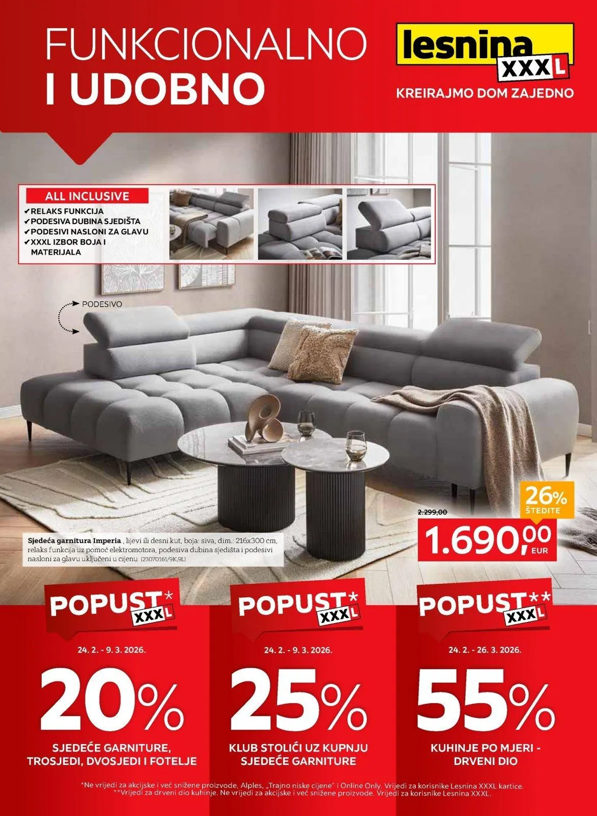 Katalog Lesnina katalog do 26.03.2026 od 26. veljače do 26. ožujka 2026. - Pregled Stranica 1