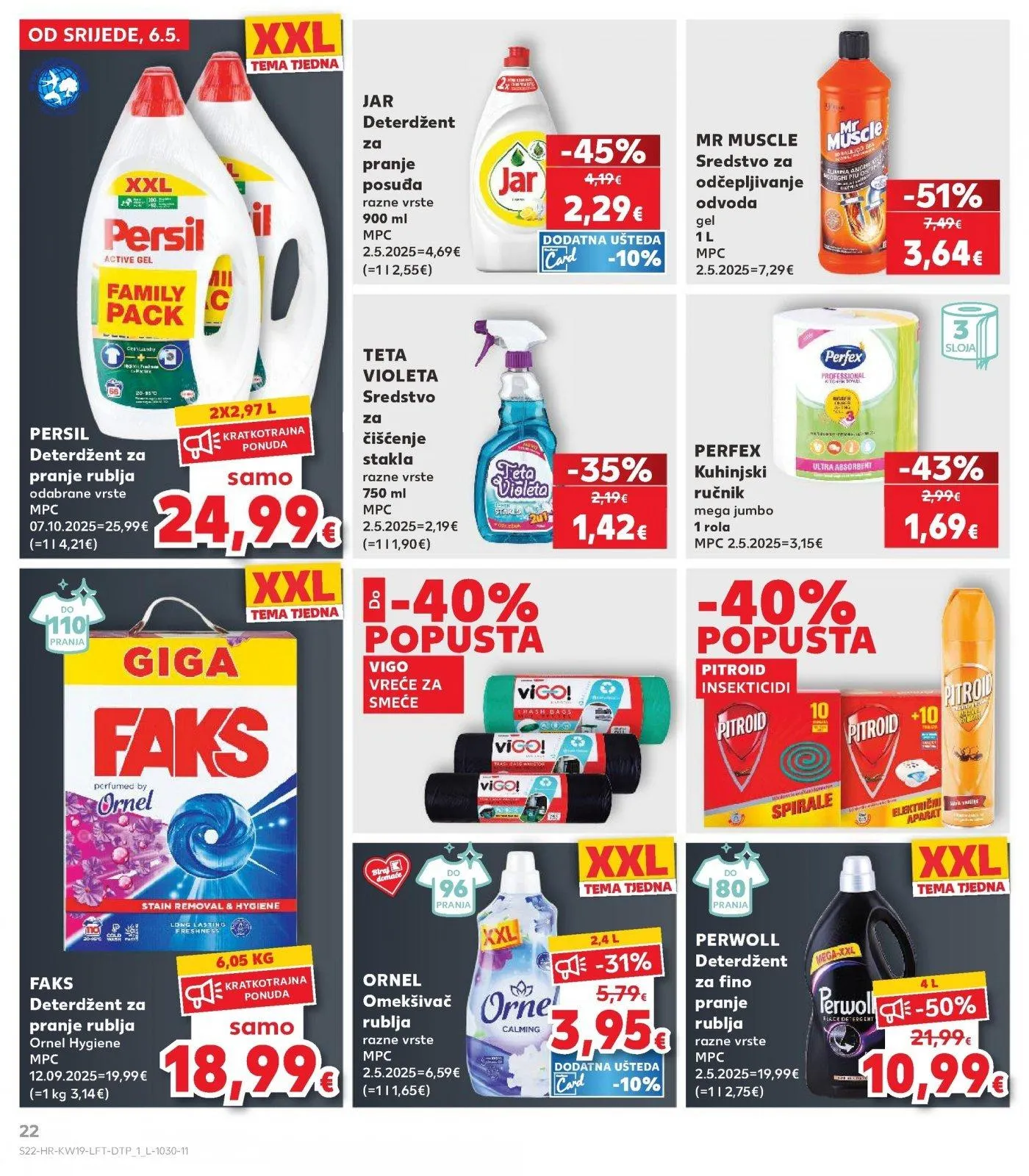 Katalog Kaufland katalog do 12.05.2026 od 8. svibnja do 12. svibnja 2026. - Pregled Stranica 22