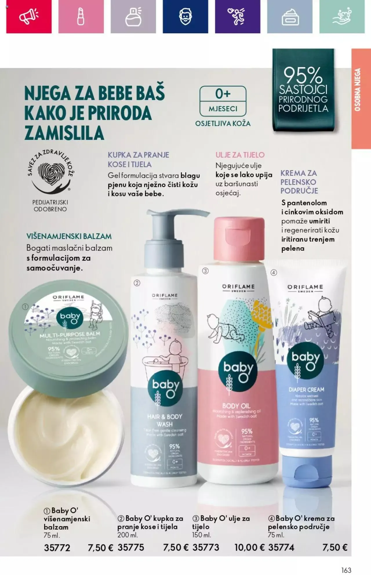 Katalog Katalog Oriflame 2/2024 od 17. siječnja do 14. veljače 2024. - Pregled Stranica 163