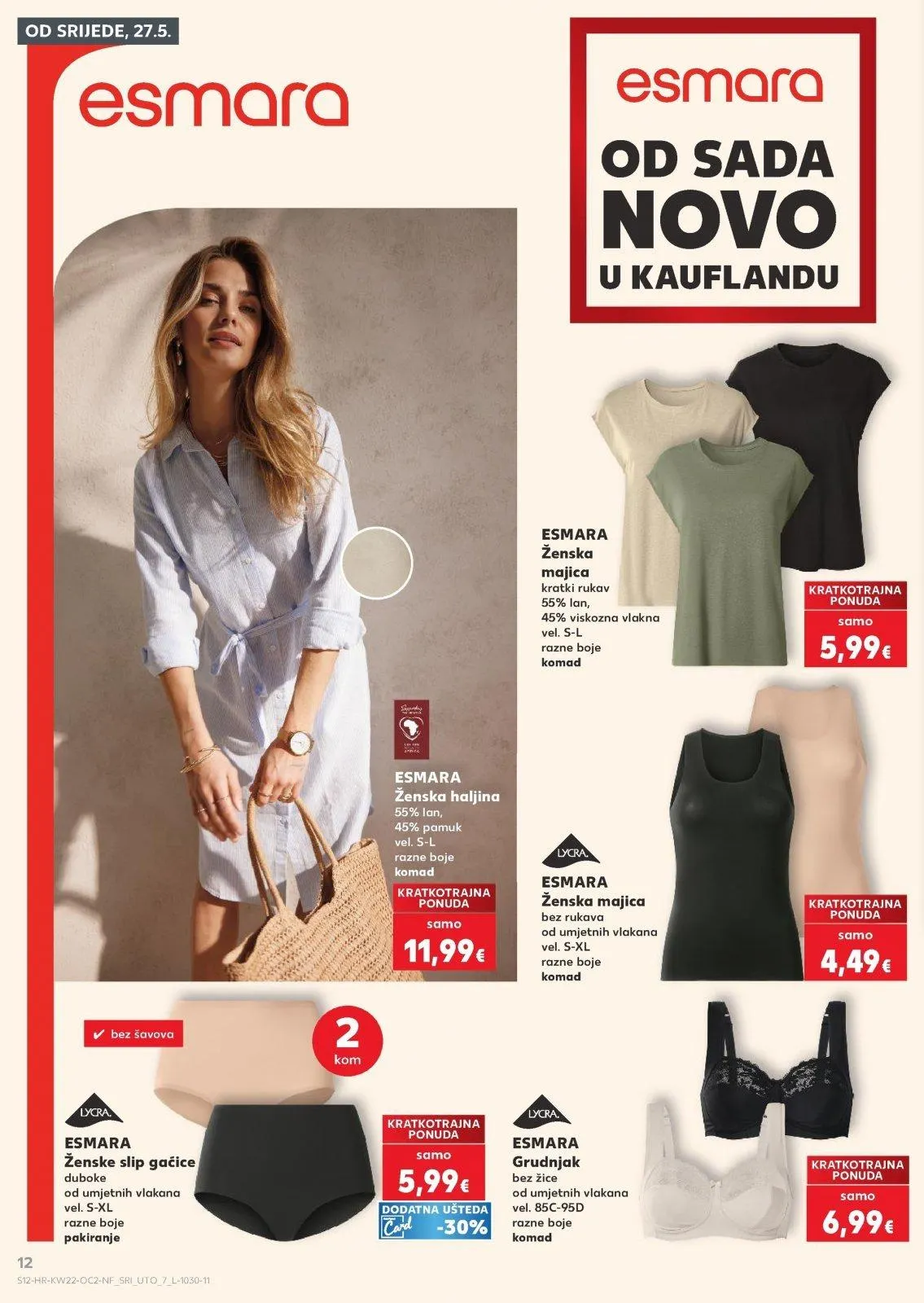Katalog Kaufland katalog do 02.06.2026 od 27. svibnja do 2. lipnja 2026. - Pregled Stranica 12