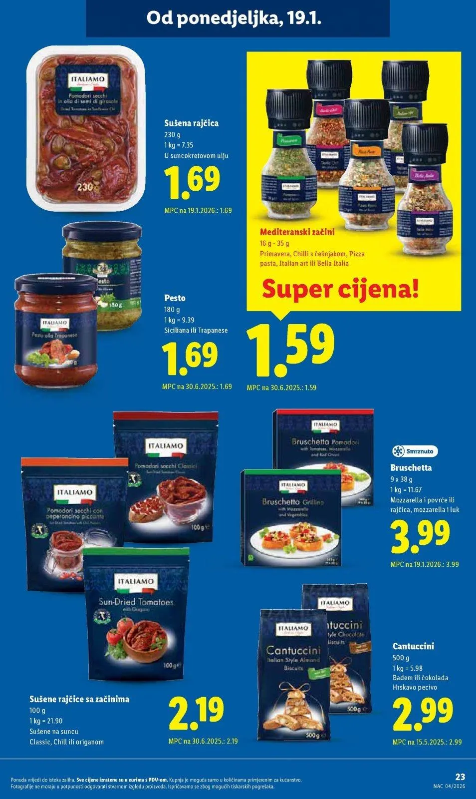 Katalog Lidl katalog do 25.01.2026 od 15. siječnja do 25. siječnja 2026. - Pregled Stranica 23