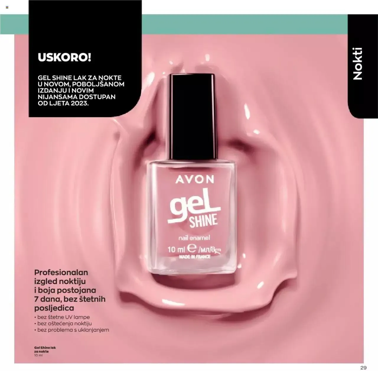 Katalog Avon katalog - Make-up vodič od 12. siječnja do 6. veljače 2024. - Pregled Stranica 29