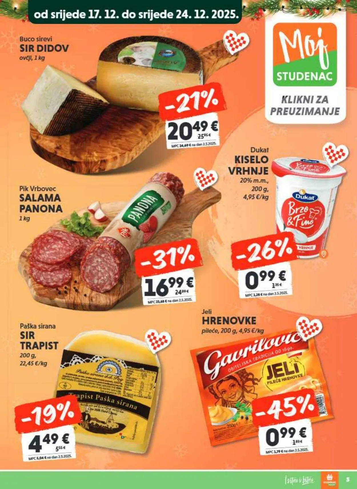 Katalog Studenac od 17. prosinca do 24. prosinca 2025. - Pregled Stranica 5