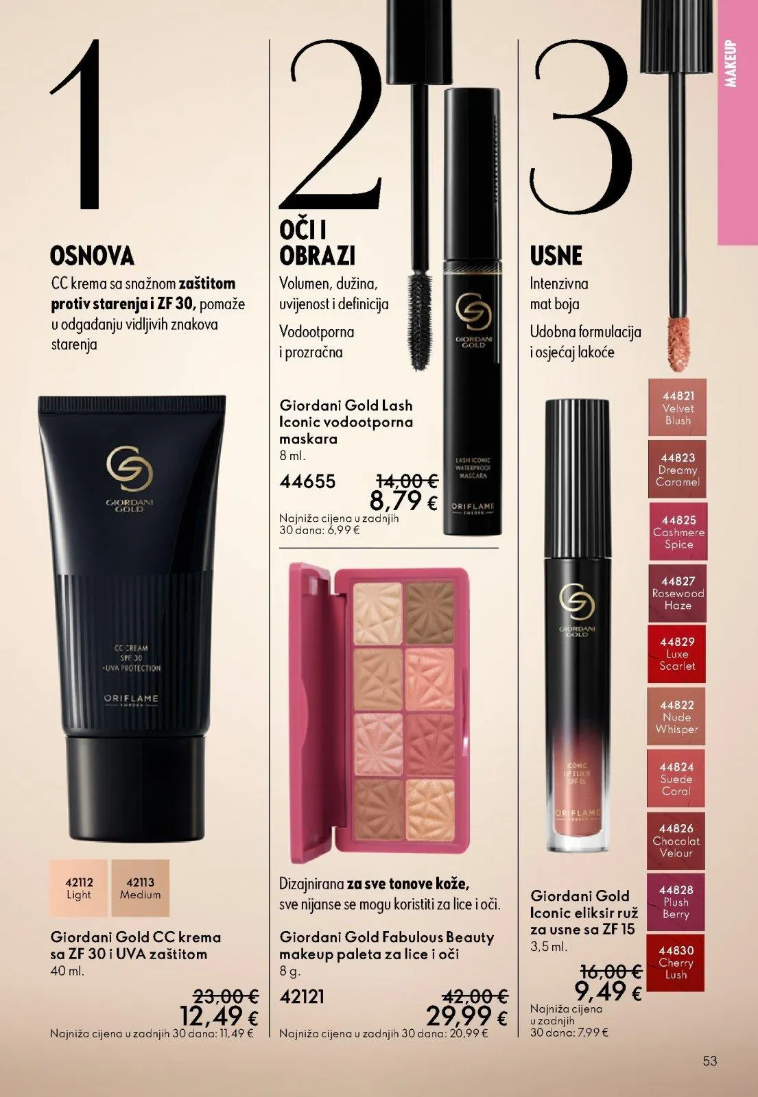 Katalog Oriflame katalog do 12.05.2026 od 22. travnja do 12. svibnja 2026. - Pregled Stranica 53