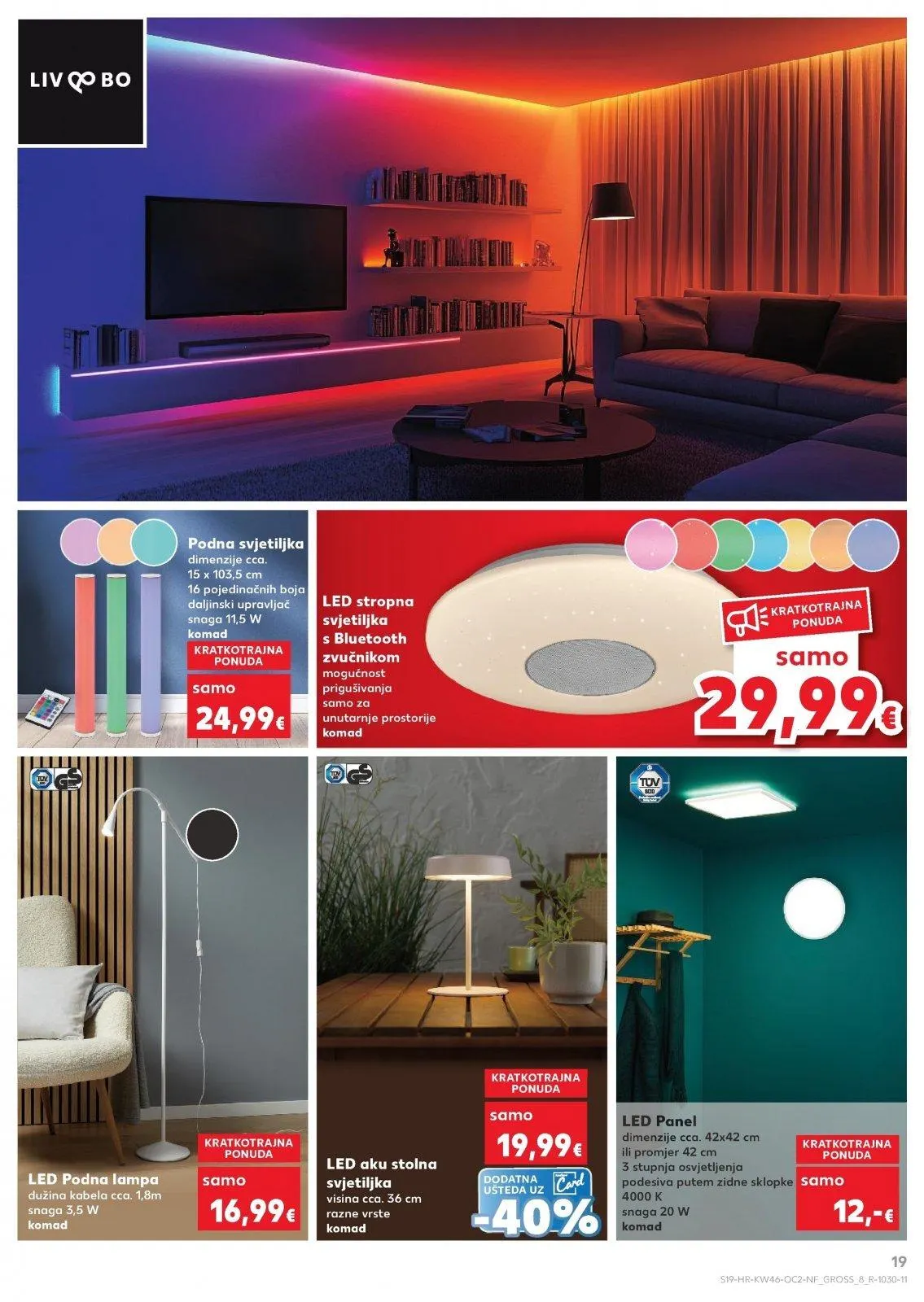 Katalog Kaufland katalog do 18.11.2025 od 12. studenoga do 18. studenoga 2025. - Pregled Stranica 19