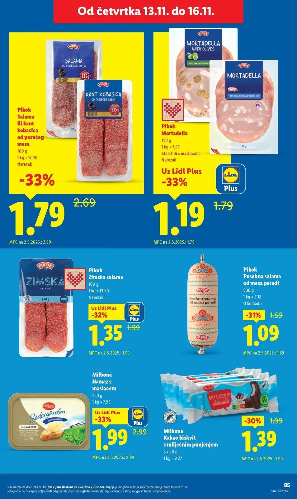 Katalog Lidl katalog do 16.11.2025 od 6. studenoga do 16. studenoga 2025. - Pregled Stranica 85