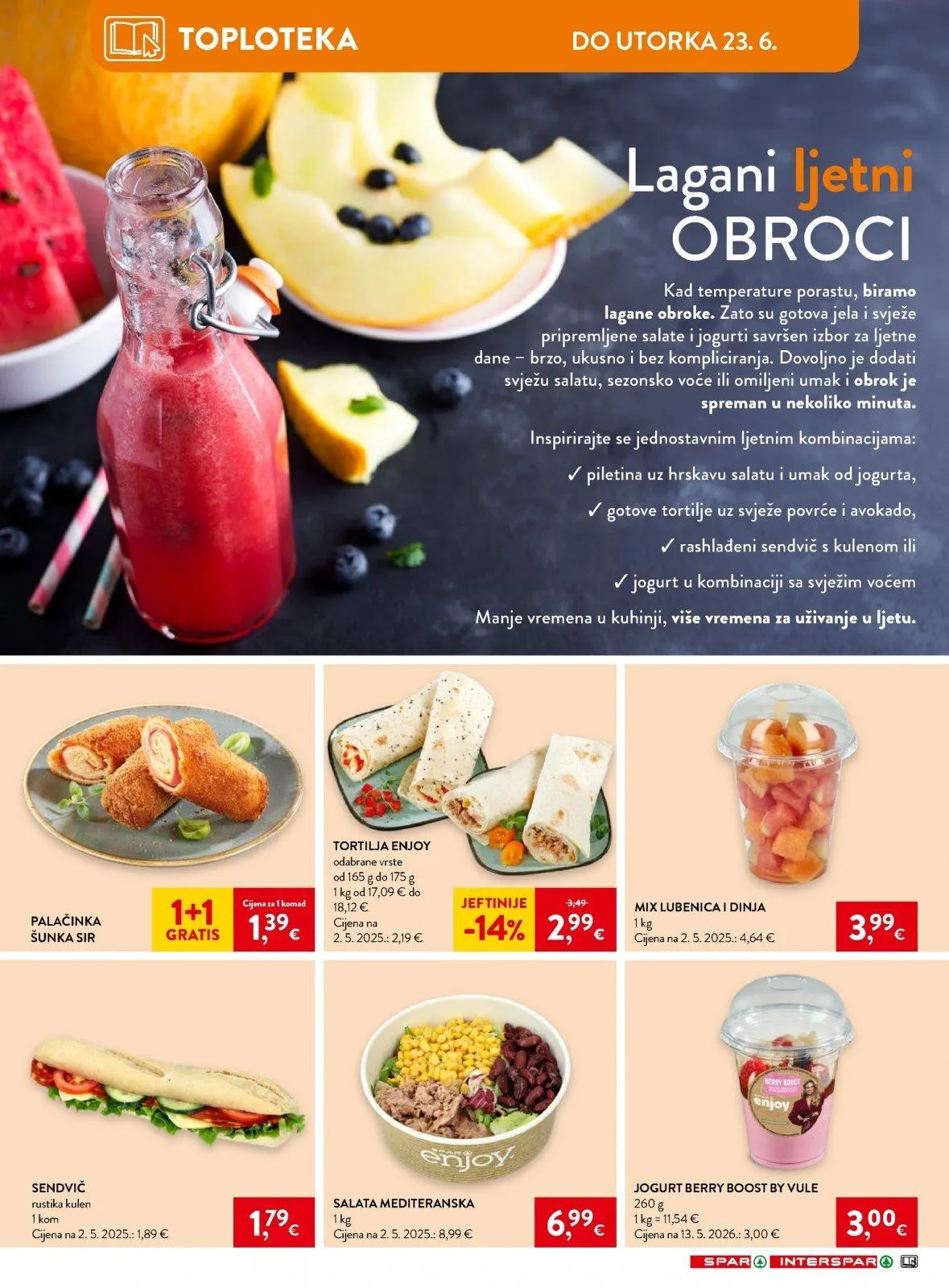 Katalog Interspar katalog do 23.06.2026 od 17. lipnja do 23. lipnja 2026. - Pregled Stranica 20
