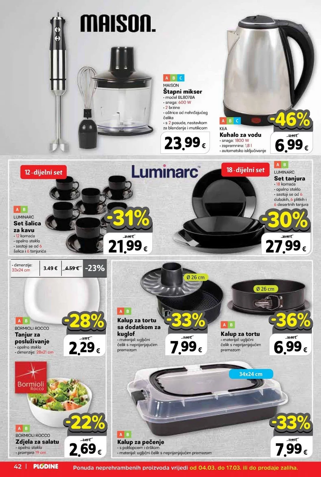 Katalog Plodine katalog do 10.03.2026 od 5. ožujka do 10. ožujka 2026. - Pregled Stranica 42