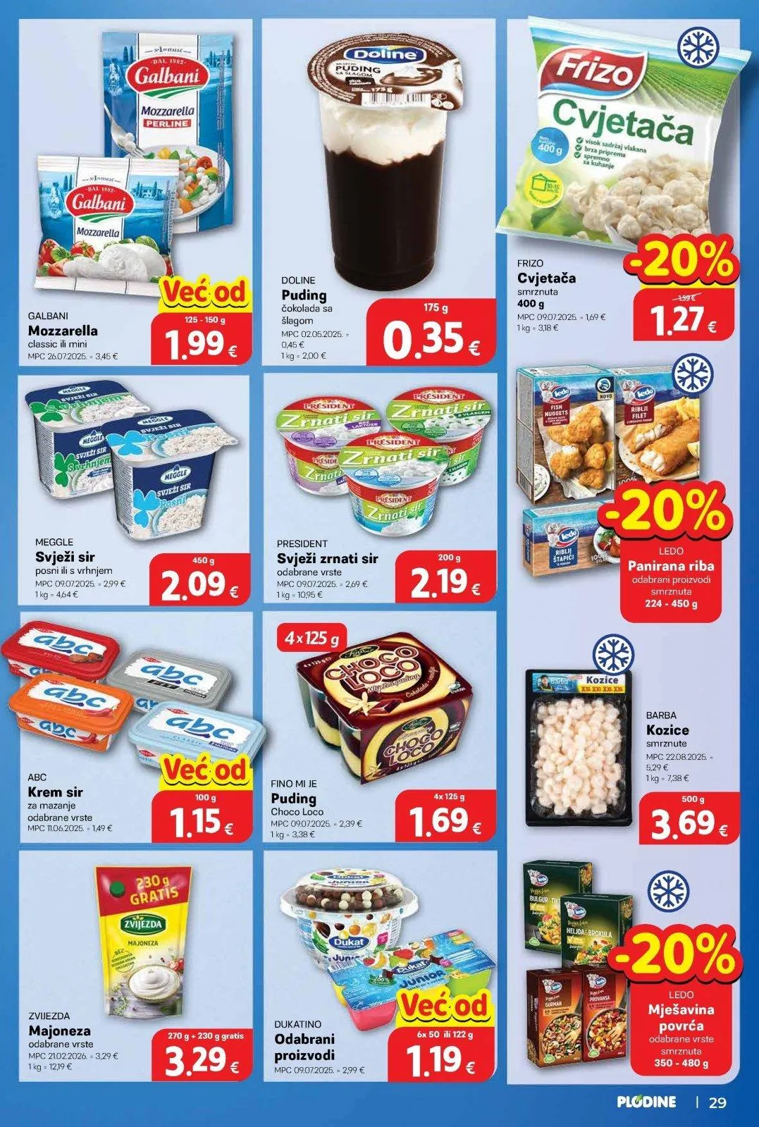 Katalog Plodine katalog do 17.03.2026 od 12. ožujka do 17. ožujka 2026. - Pregled Stranica 29