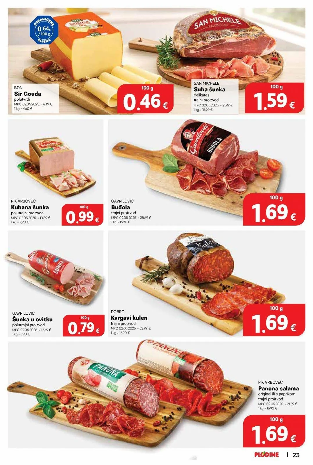 Katalog Plodine katalog do 16.06.2026 od 9. lipnja do 16. lipnja 2026. - Pregled Stranica 23
