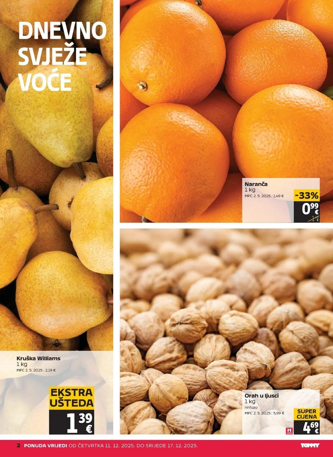 Katalog Tommy katalog do 17.12.2025 od 11. prosinca do 17. prosinca 2025. - Pregled Stranica 2