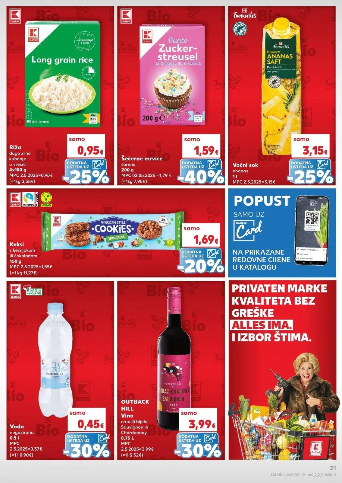 Katalog Kaufland katalog do 20.01.2026 od 14. siječnja do 20. siječnja 2026. - Pregled Stranica 21