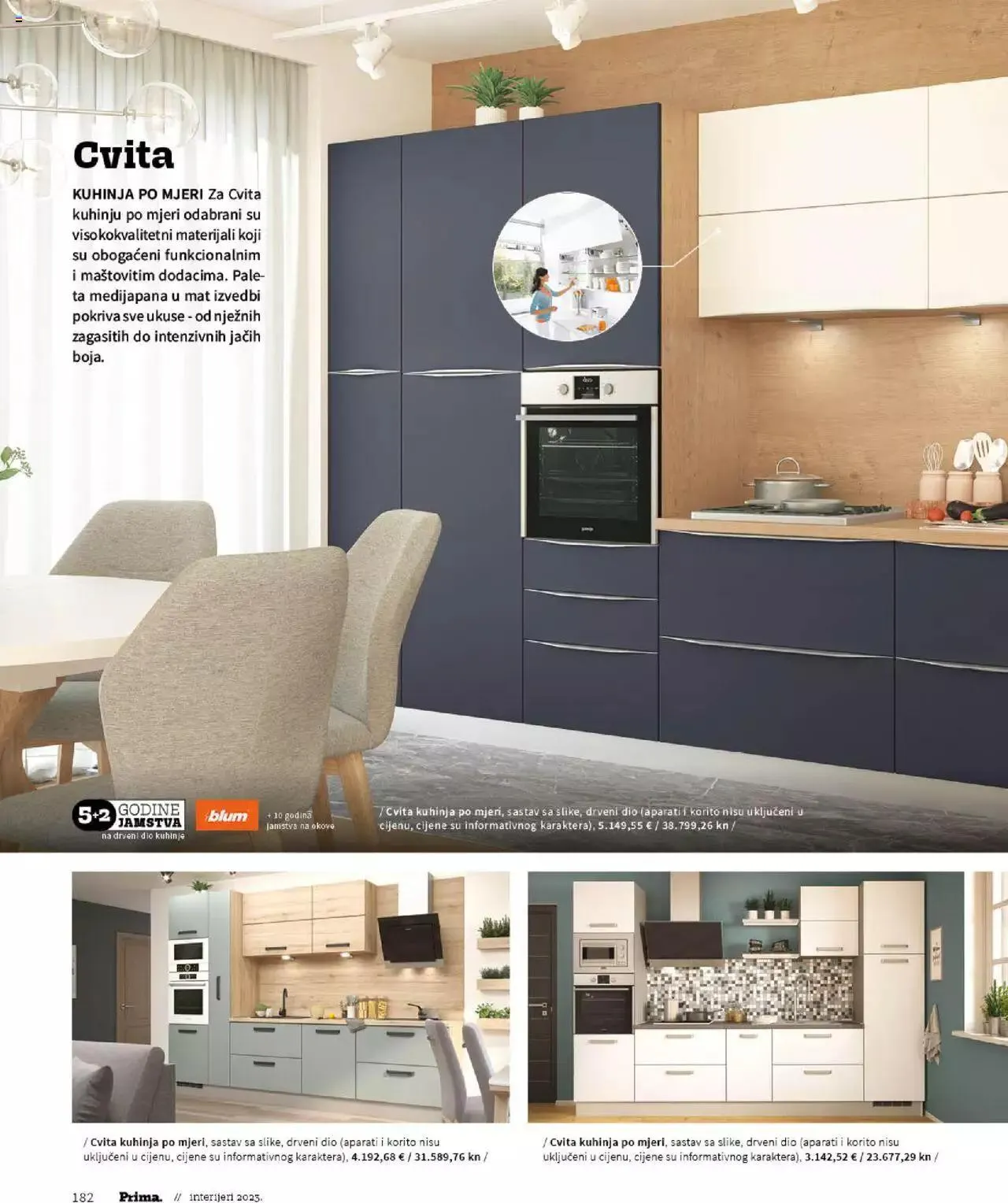 Katalog Katalog interijeri 2023 Prima od 20. veljače do 31. prosinca 2023. - Pregled Stranica 184