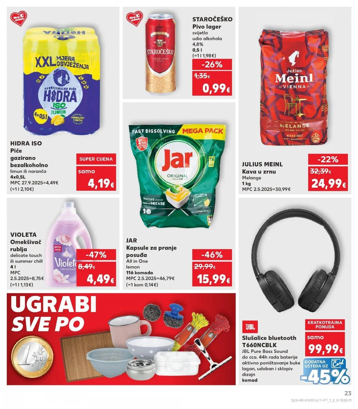 Katalog Kaufland katalog do 06.01.2026 od 6. siječnja do 6. siječnja 2026. - Pregled Stranica 23