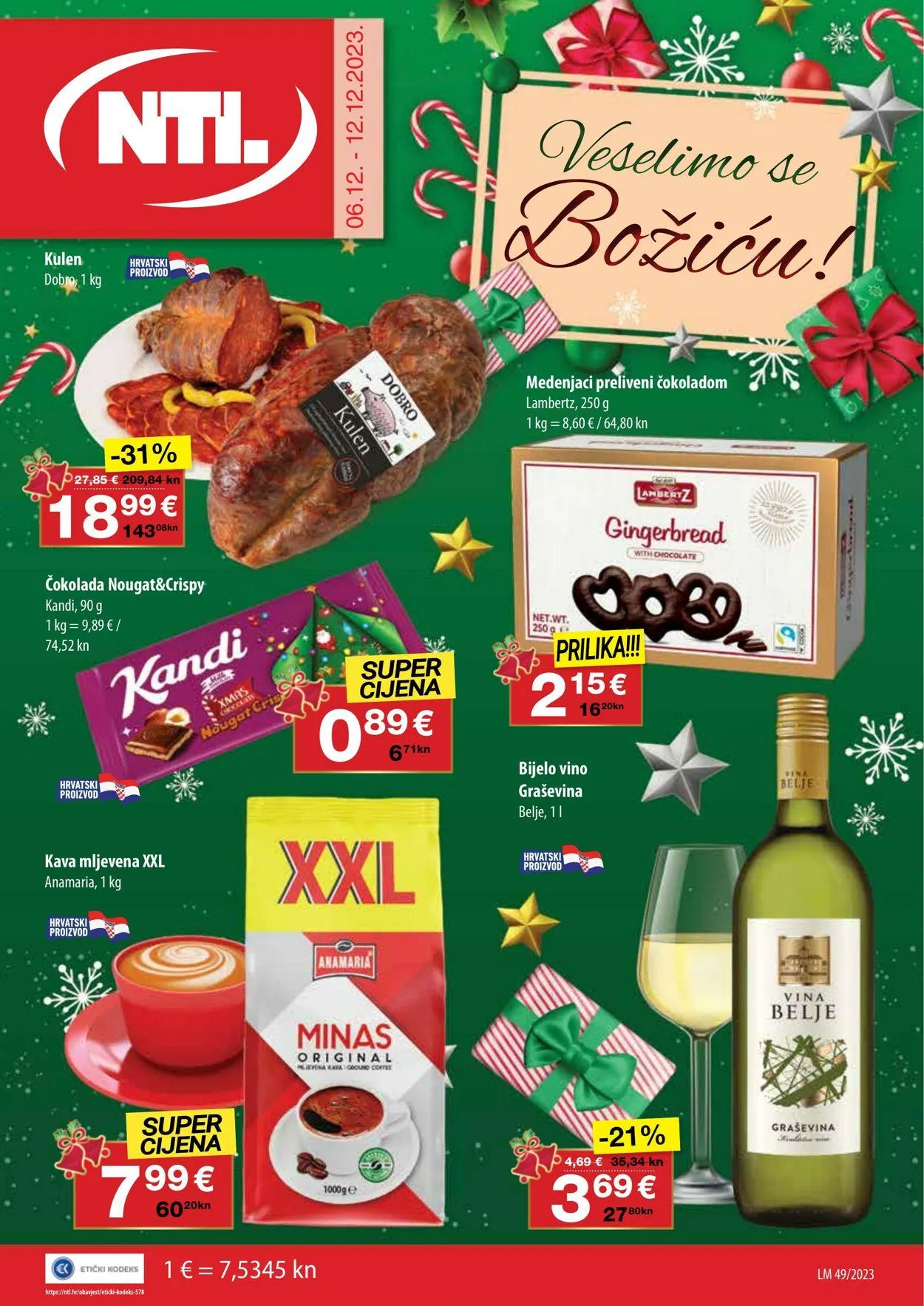 Katalog Ntl - Božić 2023 od 6. prosinca do 12. prosinca 2023. - Pregled Stranica 1