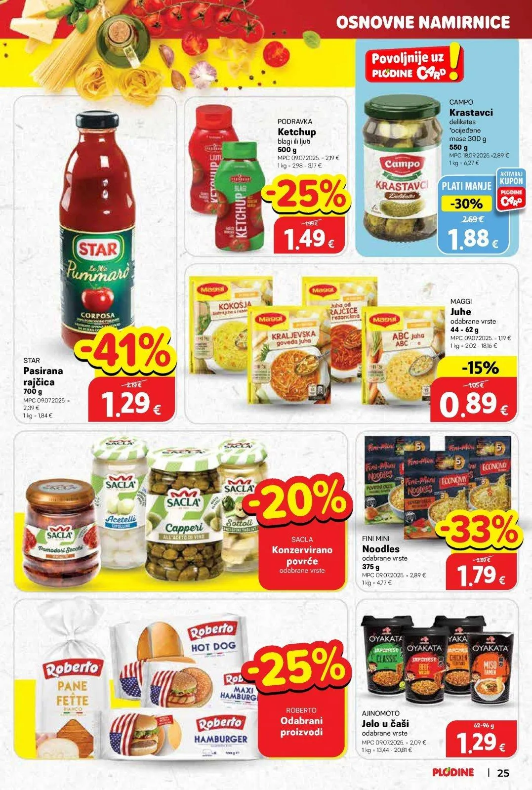 Katalog Plodine katalog do 28.10.2025 od 28. listopada do 28. listopada 2025. - Pregled Stranica 25