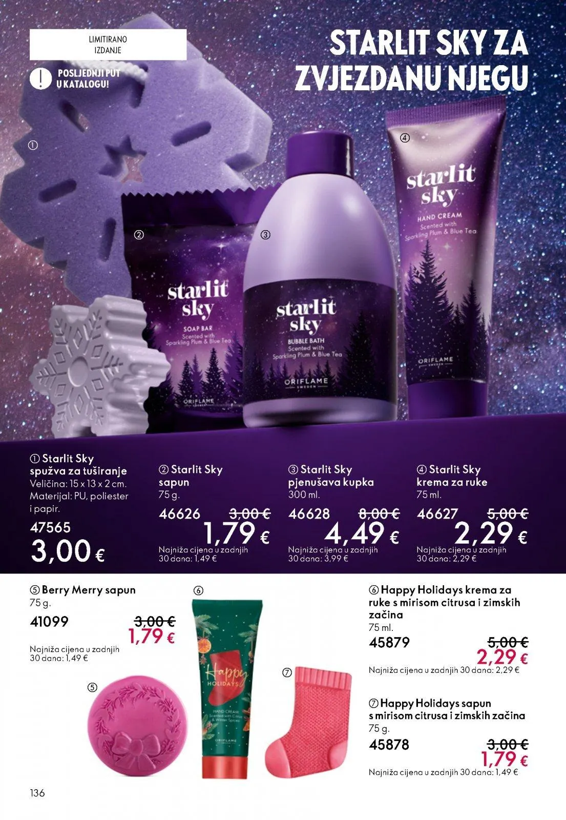 Katalog Oriflame katalog do 27.01.2026 od 6. siječnja do 27. siječnja 2026. - Pregled Stranica 136