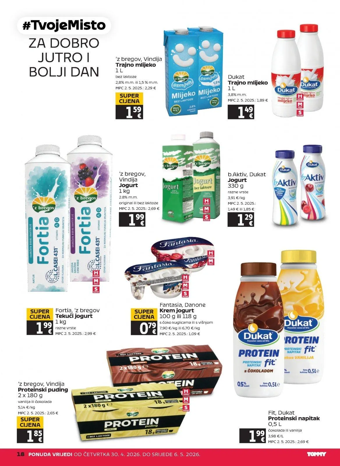 Katalog Tommy katalog do 06.05.2026 od 30. travnja do 6. svibnja 2026. - Pregled Stranica 18