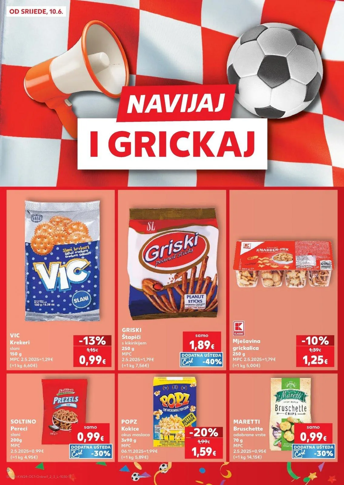 Katalog Kaufland katalog do 16.06.2026 od 10. lipnja do 16. lipnja 2026. - Pregled Stranica 6