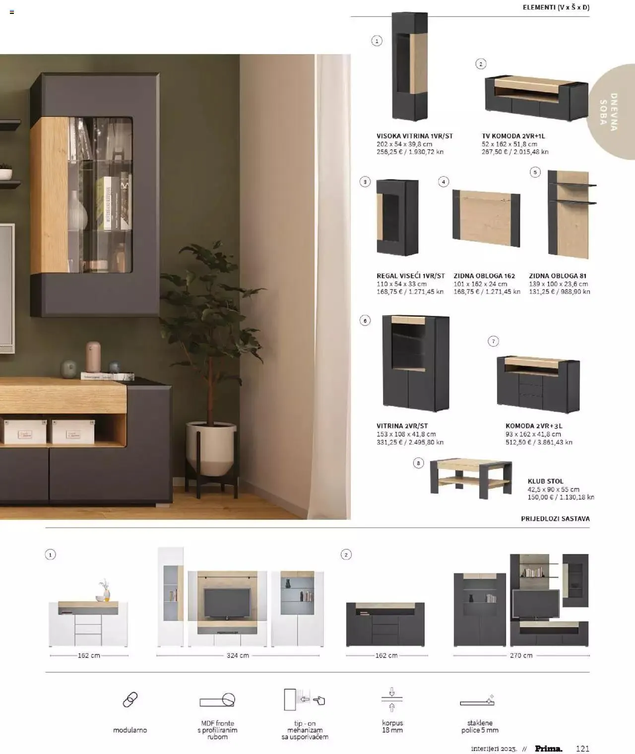 Katalog Katalog interijeri 2023 Prima od 20. veljače do 31. prosinca 2023. - Pregled Stranica 123
