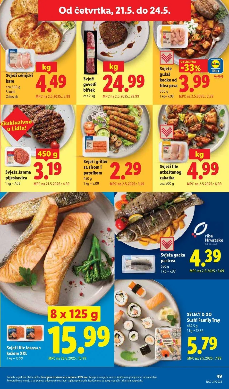 Katalog Lidl katalog do 24.05.2026 od 14. svibnja do 24. svibnja 2026. - Pregled Stranica 49