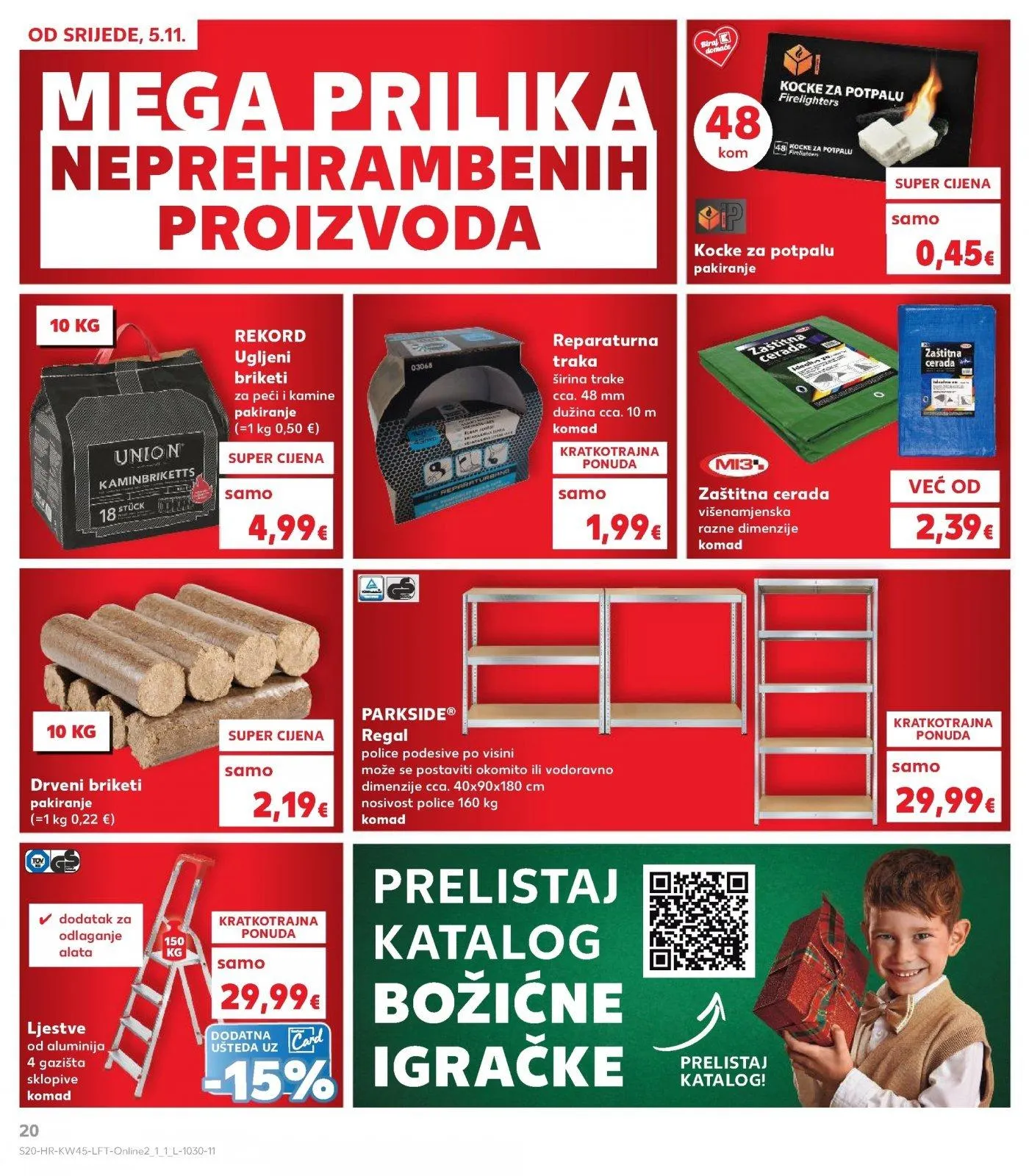 Katalog Kaufland katalog do 11.11.2025 od 5. studenoga do 11. studenoga 2025. - Pregled Stranica 20