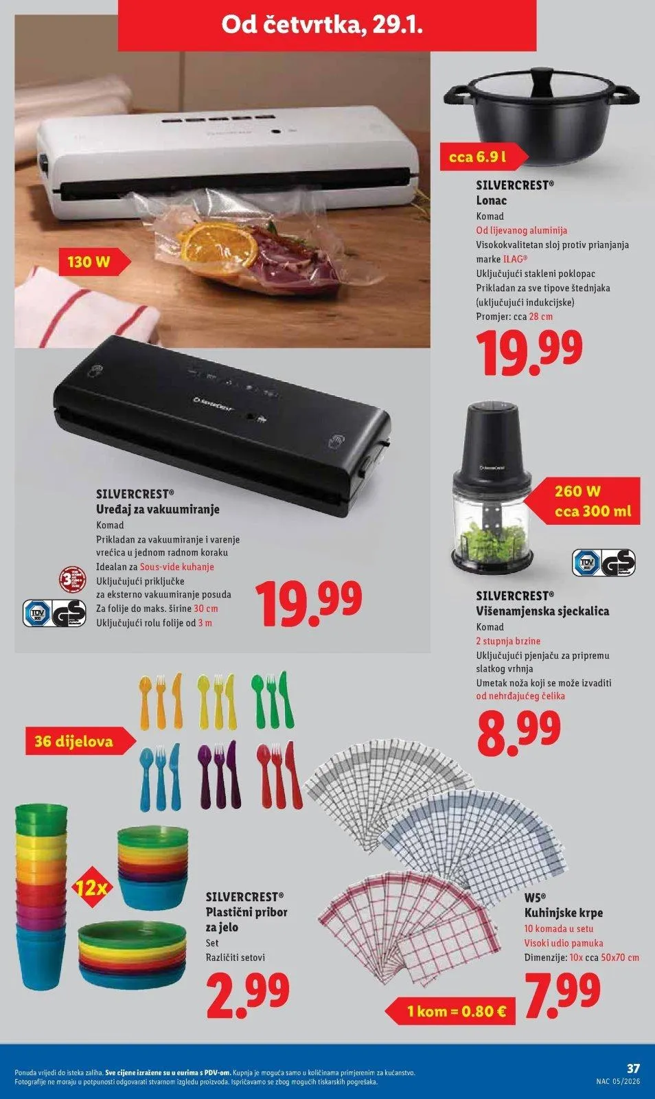 Katalog Lidl katalog do 01.02.2026 od 22. siječnja do 1. veljače 2026. - Pregled Stranica 37