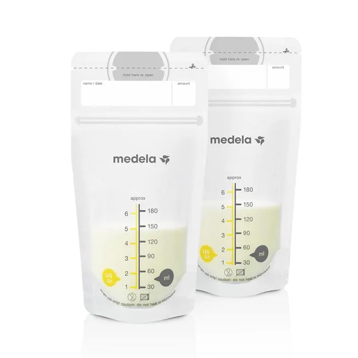 MEDELA vrećice za sakupljanje i pohranu majčinog mlijeka 180 ml, 25 kom