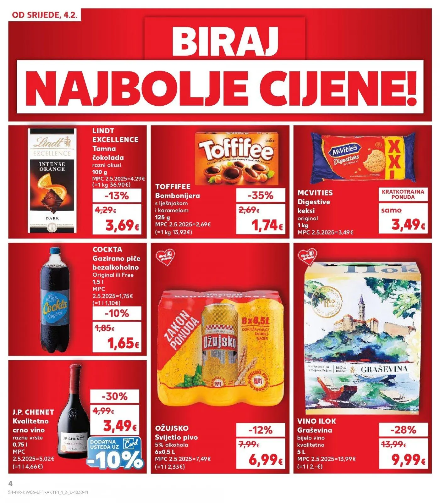Katalog Kaufland katalog do 10.02.2026 od 4. veljače do 10. veljače 2026. - Pregled Stranica 4