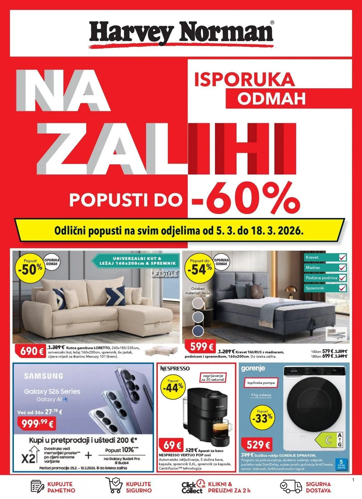 Harvey Norman katalog do 18.03.2026 - 0