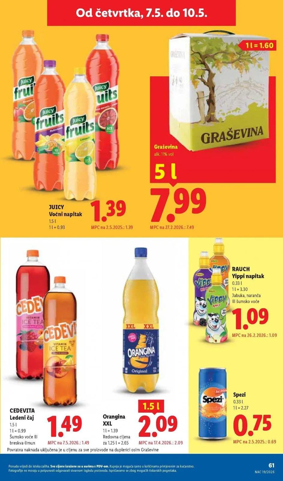 Katalog Lidl katalog do 10.05.2026 od 30. travnja do 10. svibnja 2026. - Pregled Stranica 61